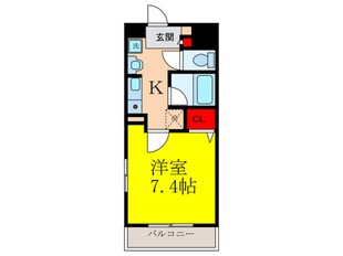 クオ－レ茨木元町の物件間取画像